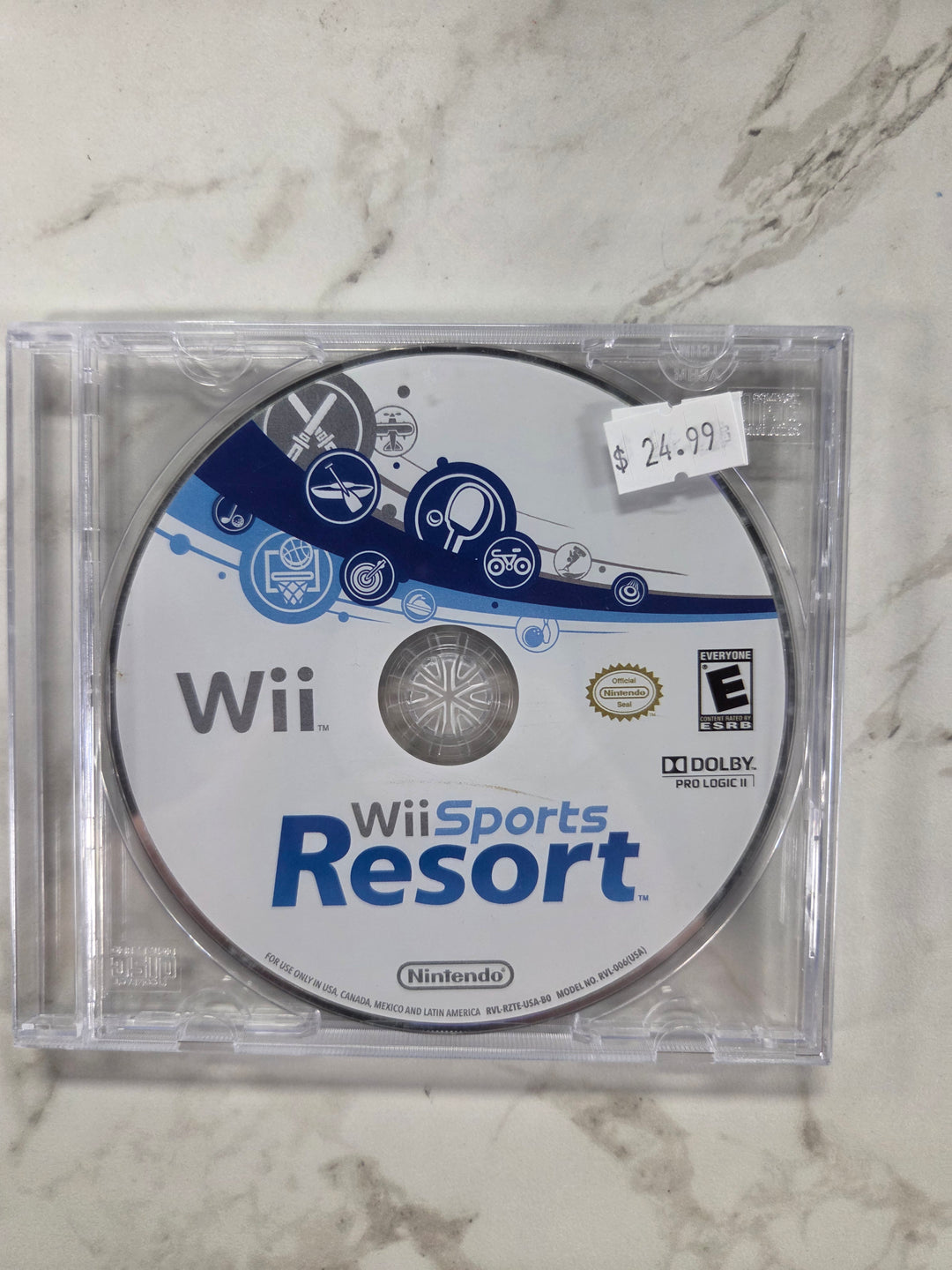 Wii Sports Resort Wii DISC ONLY DI91026
