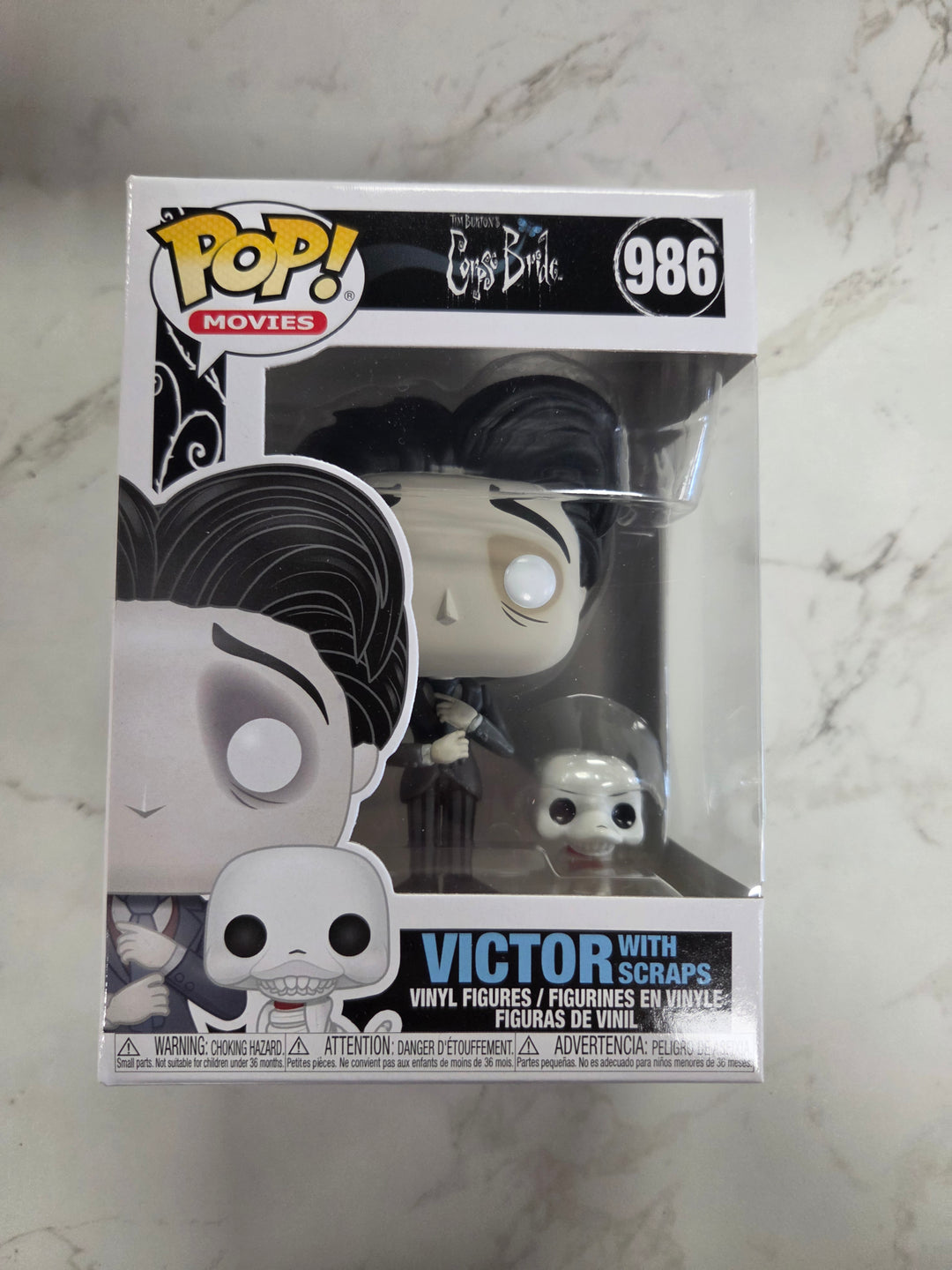 Funko Pop! Victor With Scraps #986, Corpse Bride FP91126