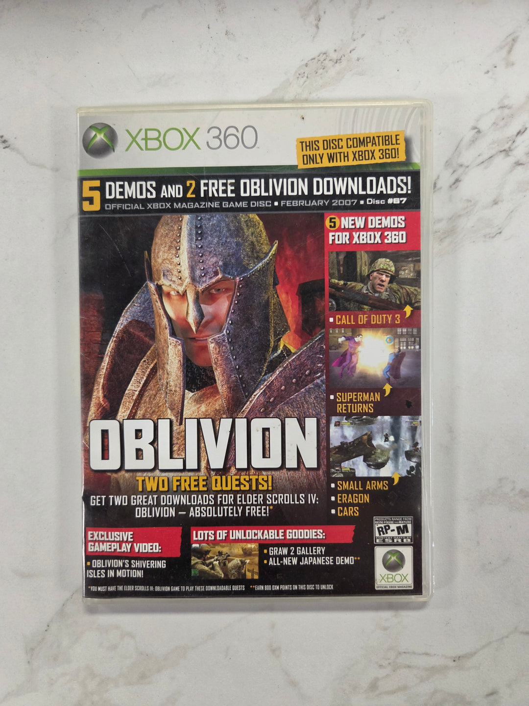 Official Xbox Magazine Demo Disc #67 - Xbox 360 DI91126