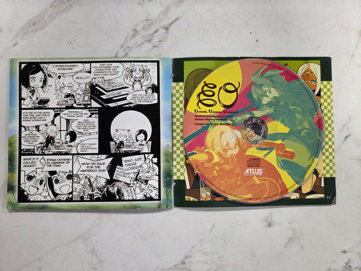 Etrian Odyssey IV: Legends of the Titan - Music and Art Collection (CHECK CONDITION) PM91126