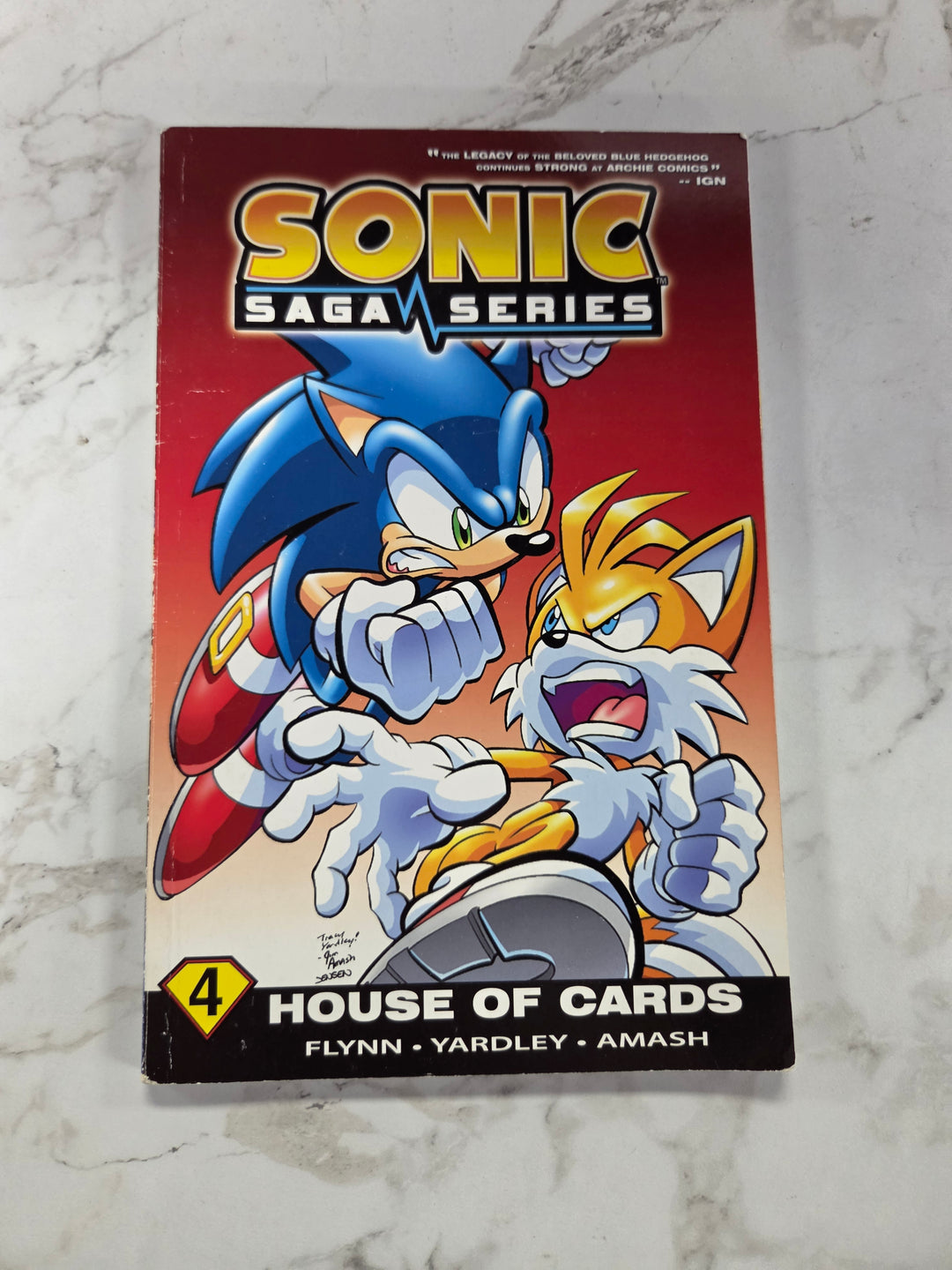 Sonic Saga Series #4 House of Cards (Archie Comics) Book UG91126