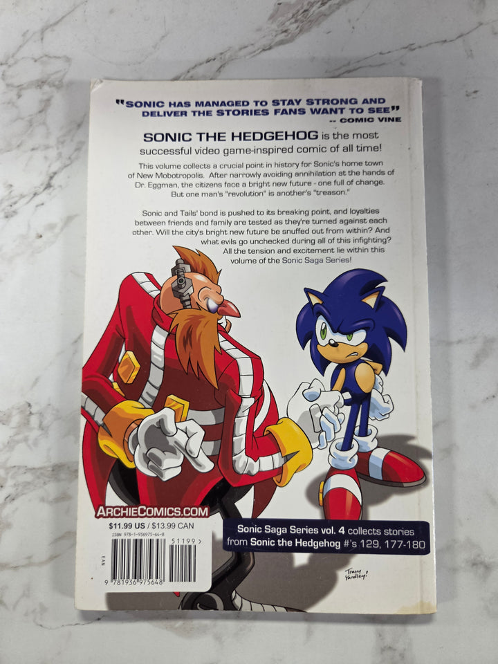 Sonic Saga Series #4 House of Cards (Archie Comics) Book UG91126