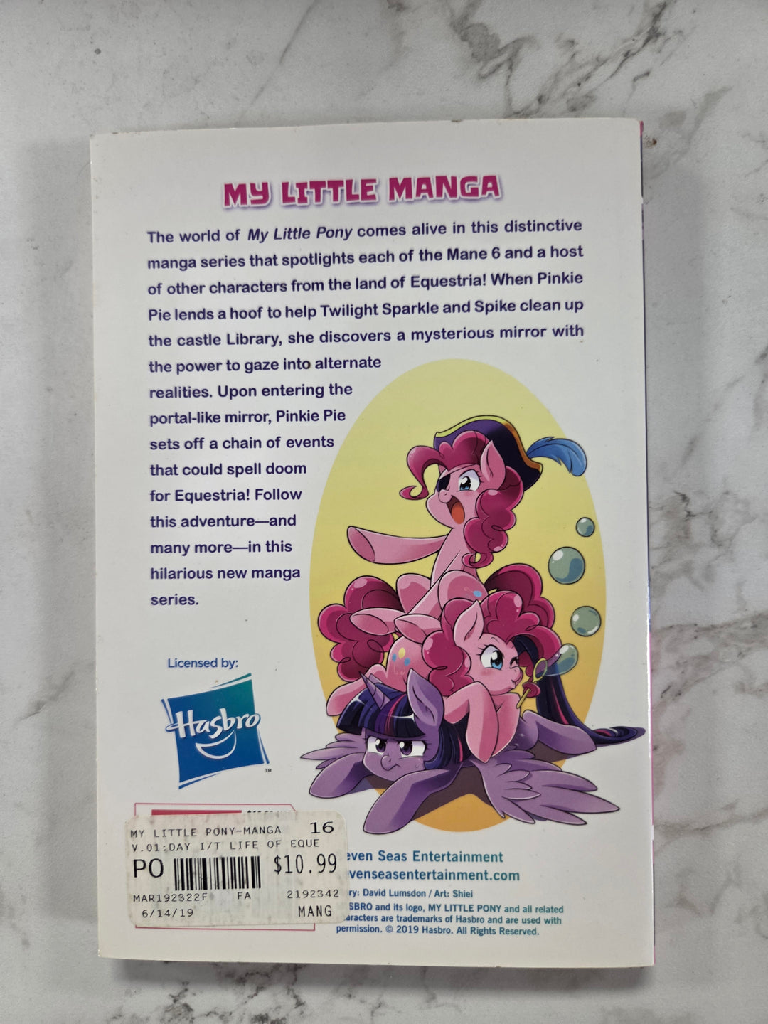 My Little Pony: The Manga - A Day in the Life of Equestria Vol. 1 Book UG91126