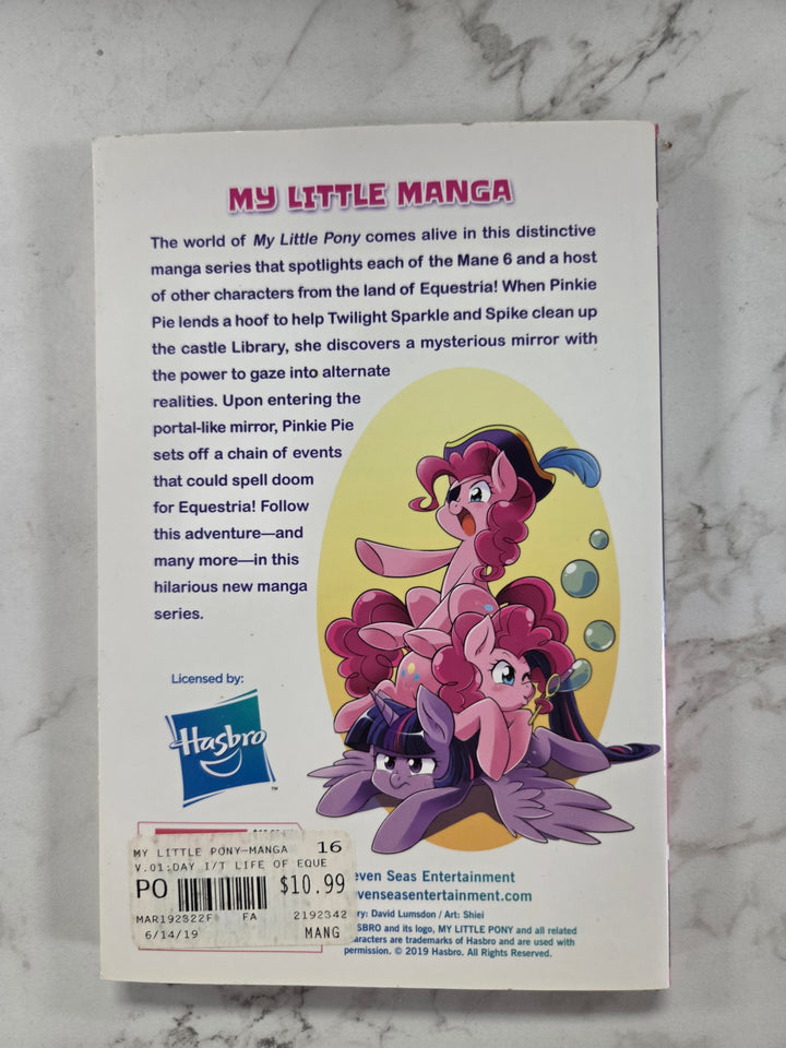 My Little Pony: The Manga - A Day in the Life of Equestria Vol. 1 Book UG91126