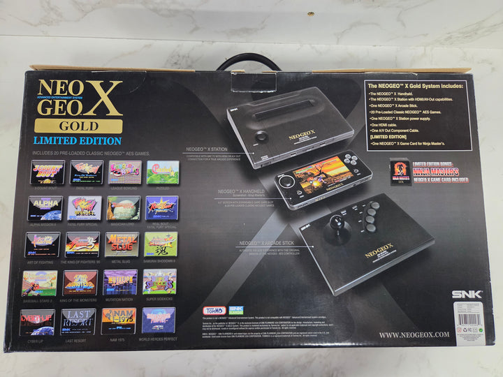 Neo Geo X Gold (Limited Edition) - Neo Geo MVS Console CON92626