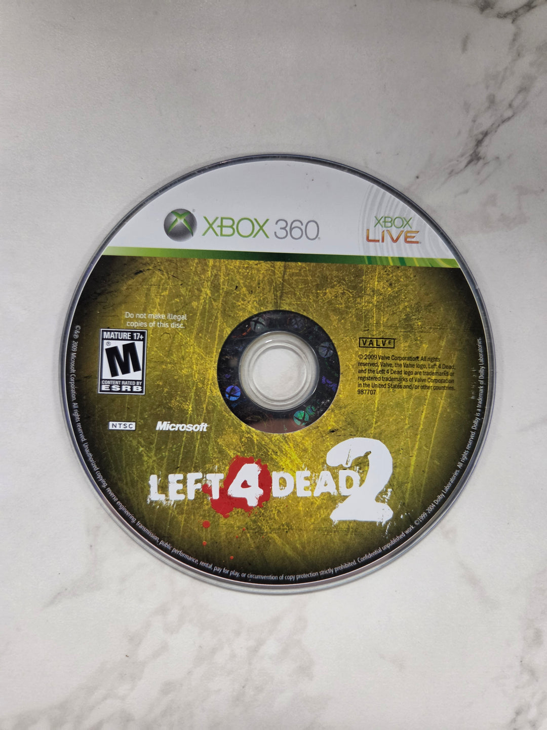 Left 4 Dead 2 - Xbox 360 DISC ONLY DI92926