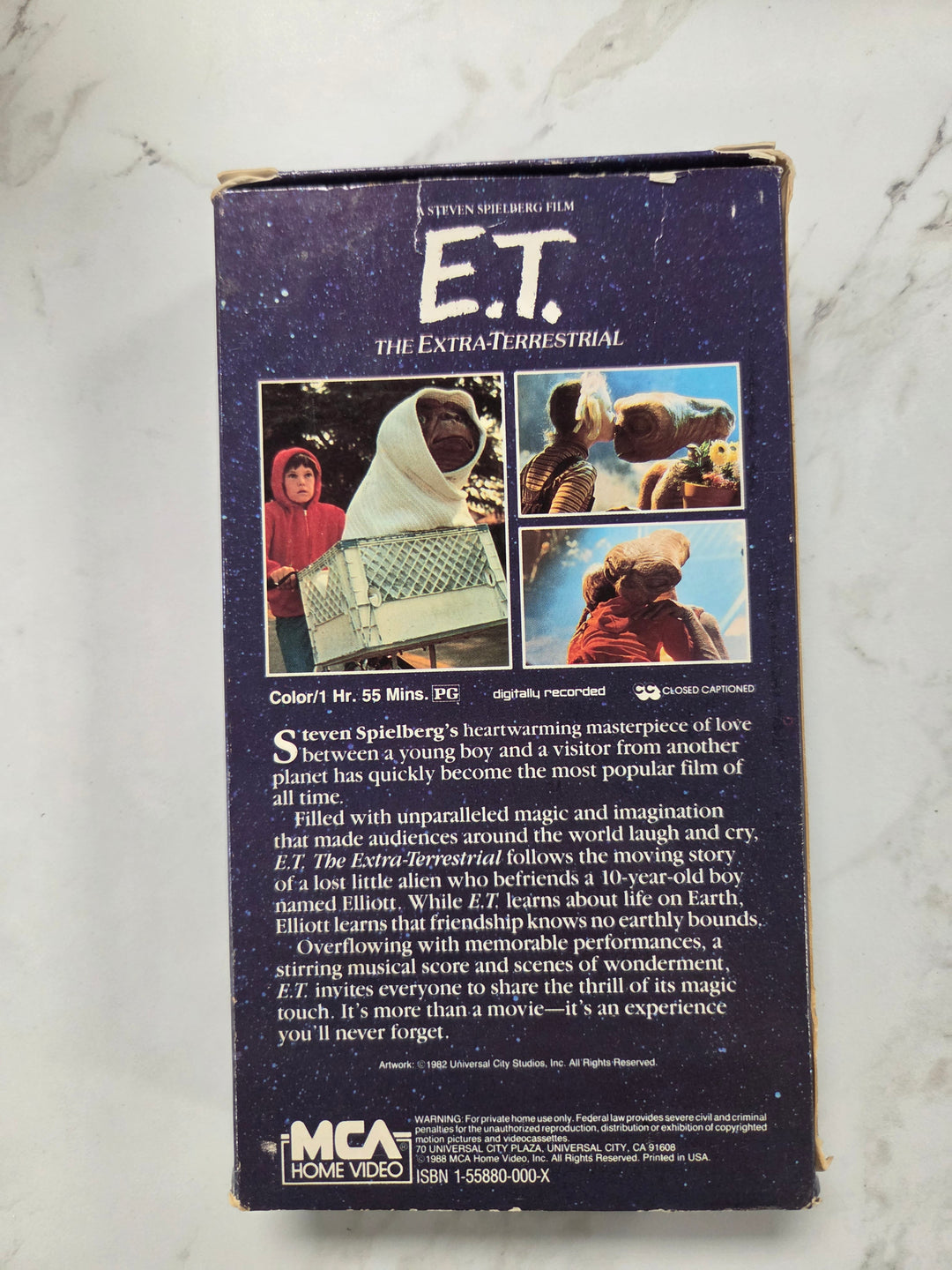 E.T. the Extra-Terrestrial (1982) VHS PM92926