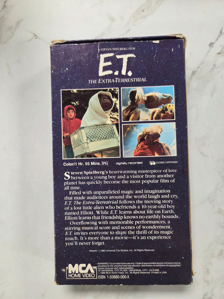 E.T. the Extra-Terrestrial (1982) VHS PM92926