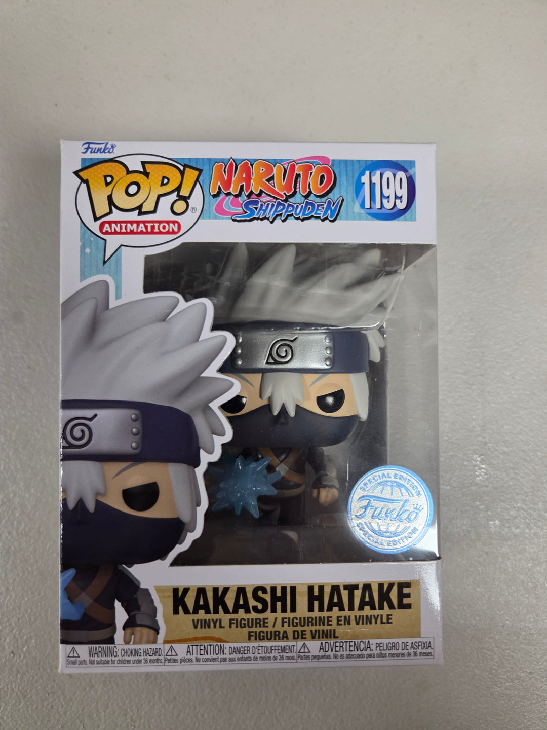 Funko Pop! Kakashi Hatake #1199, Naruto: Shippuden. Special Edition FP93026