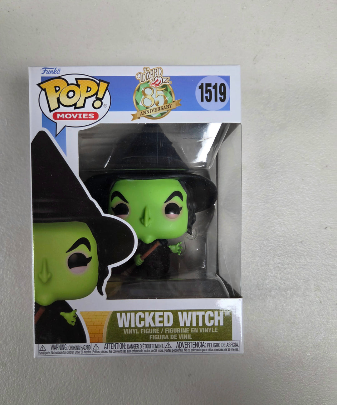 Funko Pop! Wicked Witch #1519, The Wizard Of Oz: 85th Anniversary FP93026