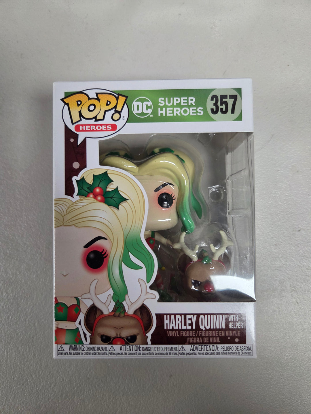 Funko Pop! Harley Quinn With Helper #357, DC Super Heroes FP93026