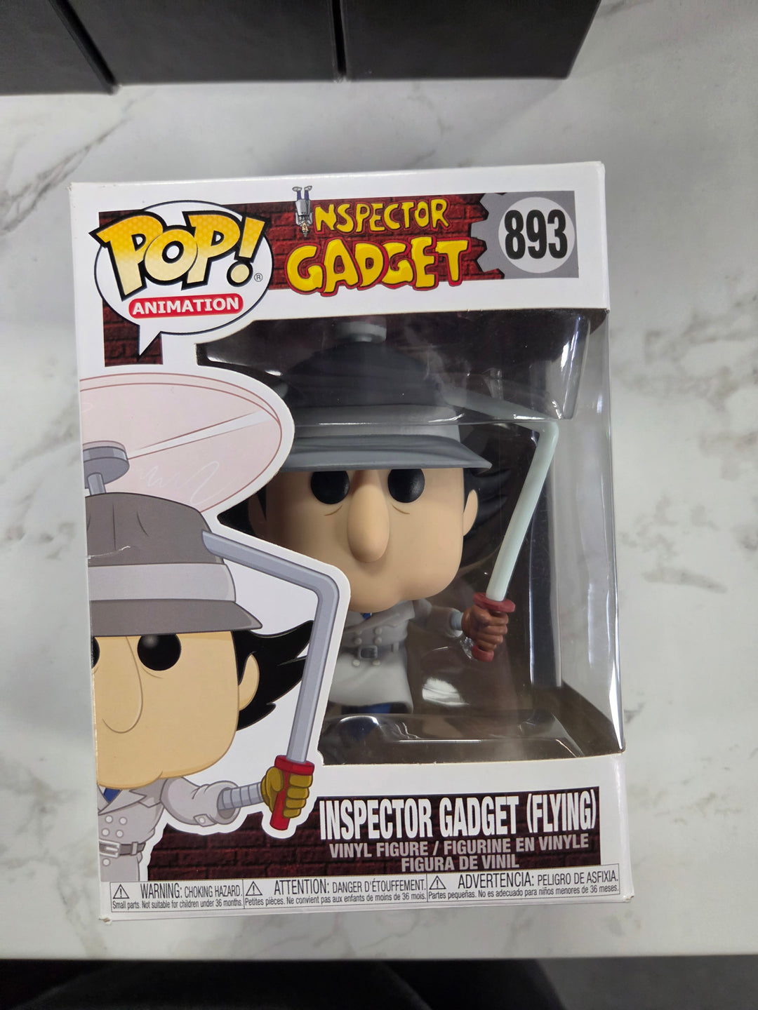 Funko Pop! Inspector Gadget Flying #893, Inspector Gadget FP10226