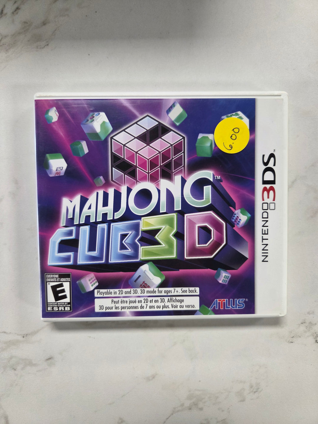 Mahjong Cub3d - Nintendo 3DS DS10626