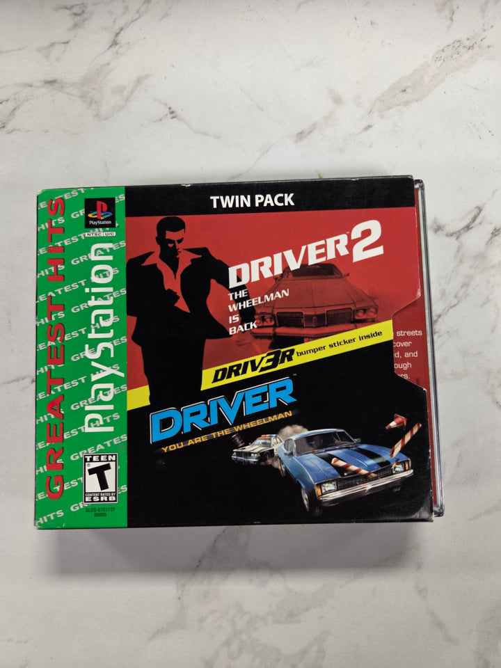 Driver 1 and 2 Compilation - PS1 DI10926