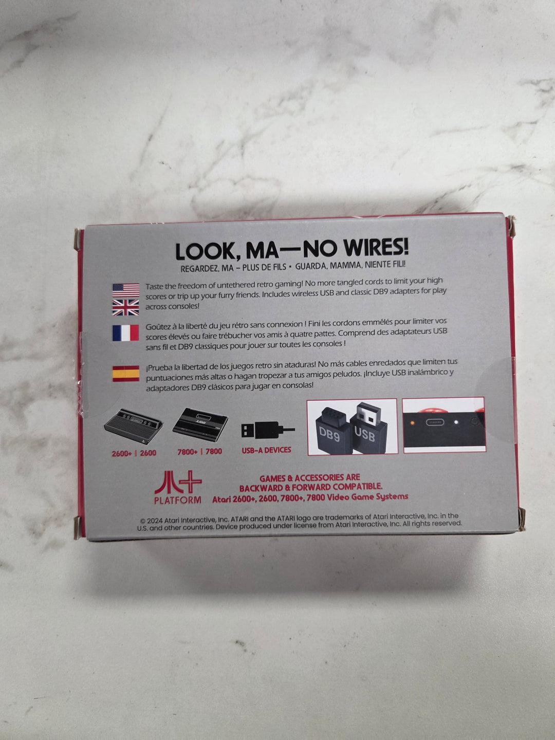 CX78+ Wireless Gamepad for Original/New Atari Systems UA101326