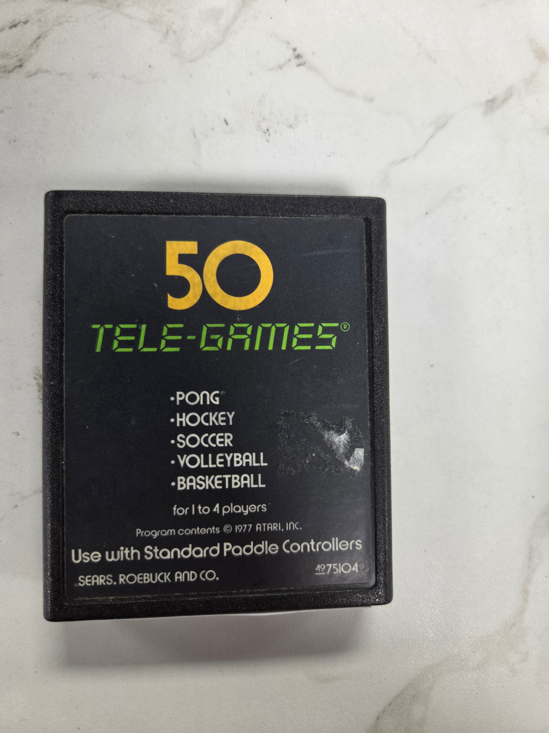50 Tele-Games (Pong, Hockey, Soccer, etc.) - Atari 2600 AT101326