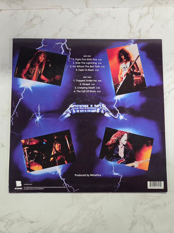 Metallica – Ride The Lightning (2023 U.S. Reissue) Very Good Plus VR101426