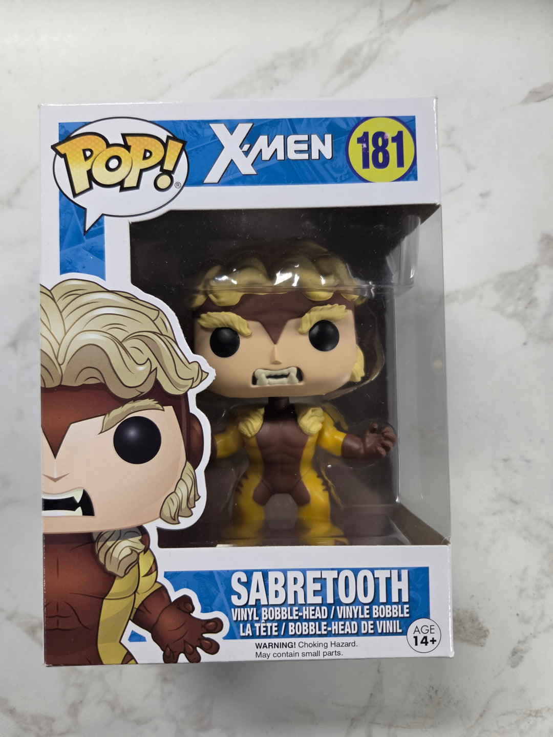 Funko Pop! Sabretooth #181, X-Men FP101526