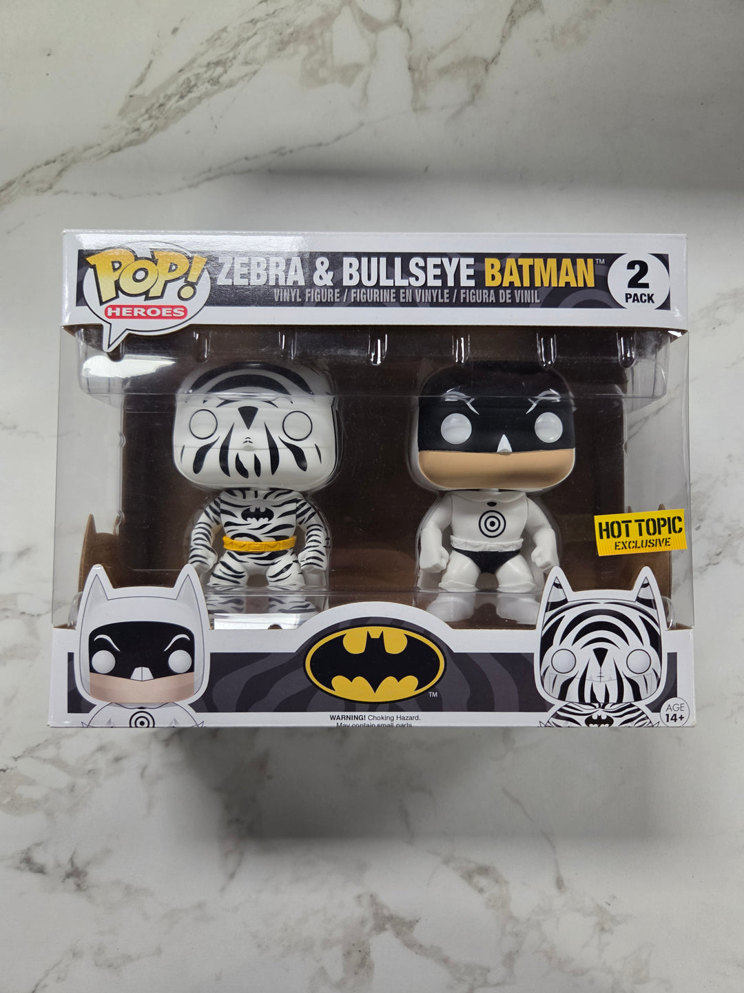 Funko Pop! Zebra & Bullseye Batman 2-Pack, Batman FP101526