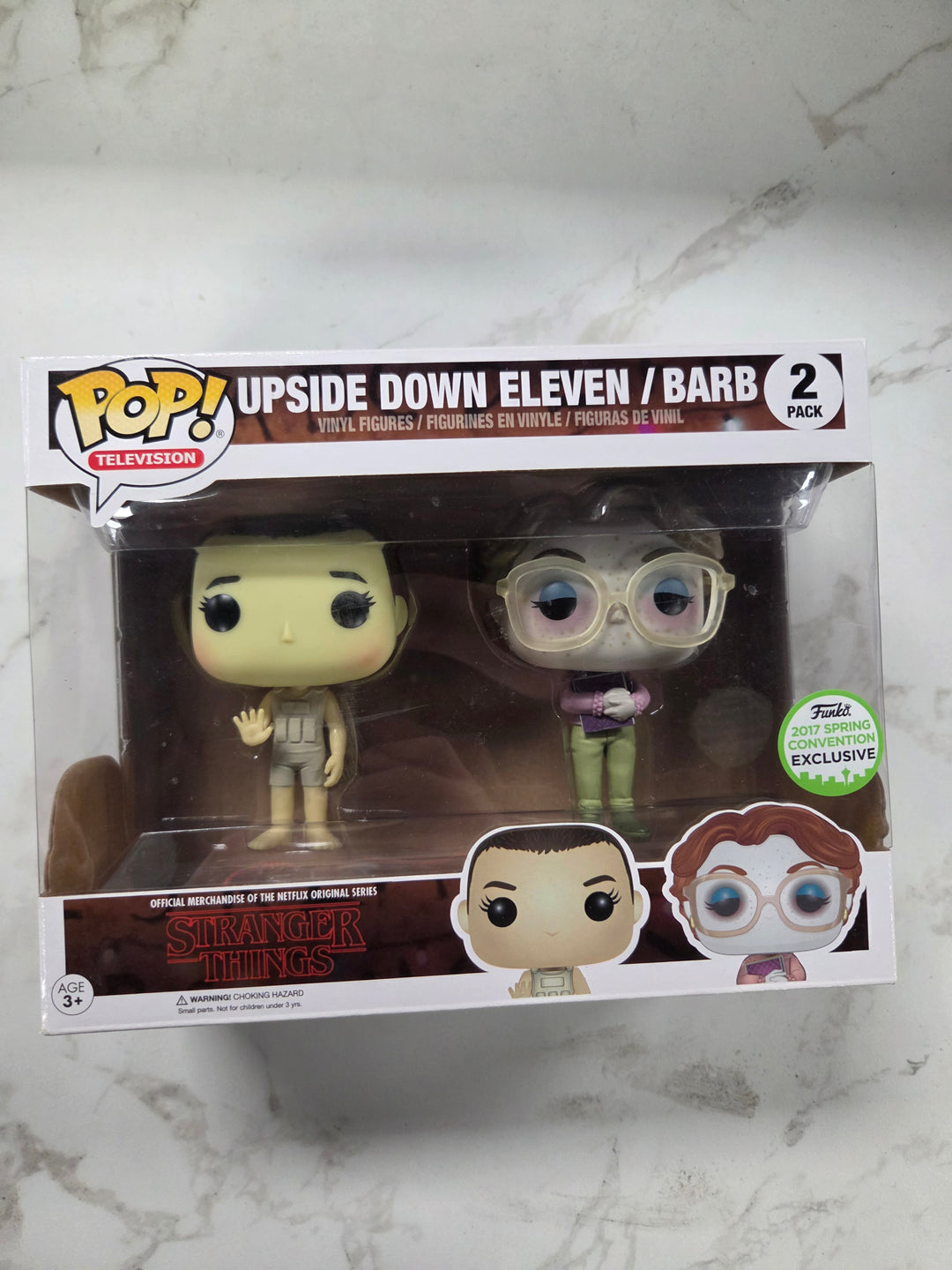 Funko Pop! Upside Down Eleven & Barb 2-Pack, Stranger Things FP101526