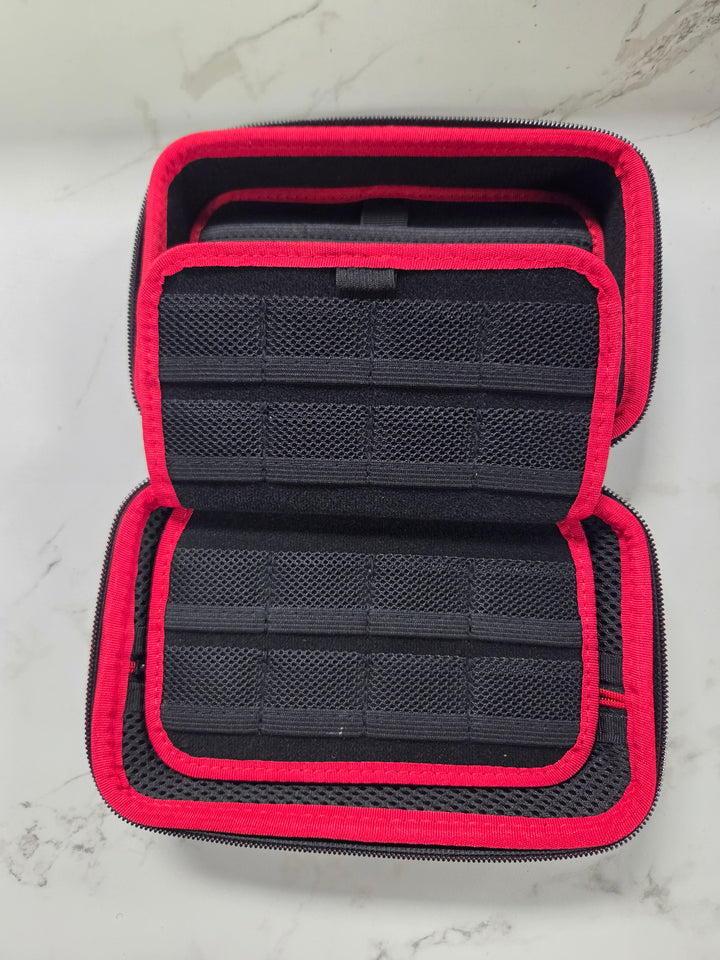 DS/3DS Black and Red Carrying Case Holds 24 Games UA101626