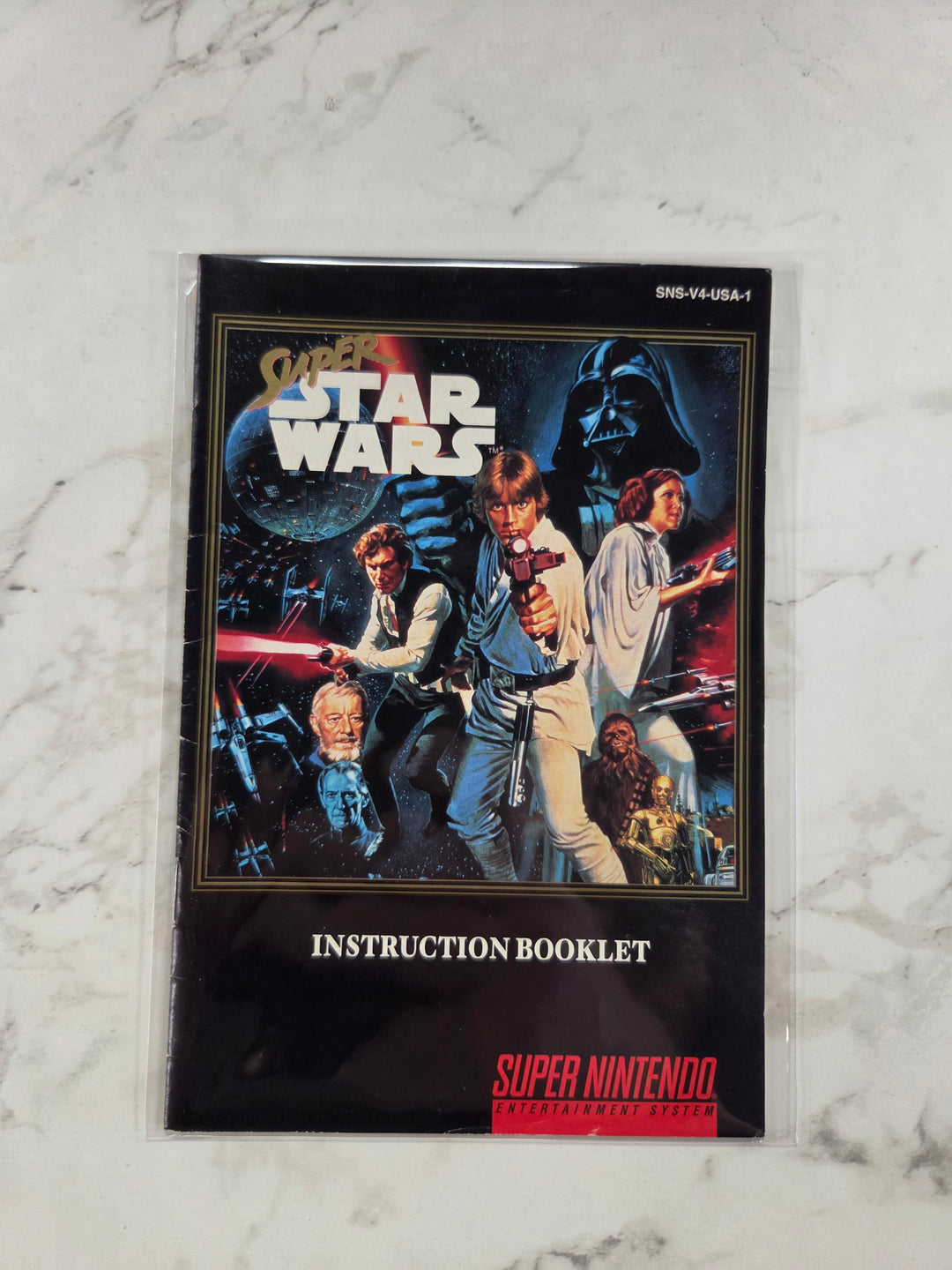Super Star Wars - SNES MANUAL ONLY MO102626
