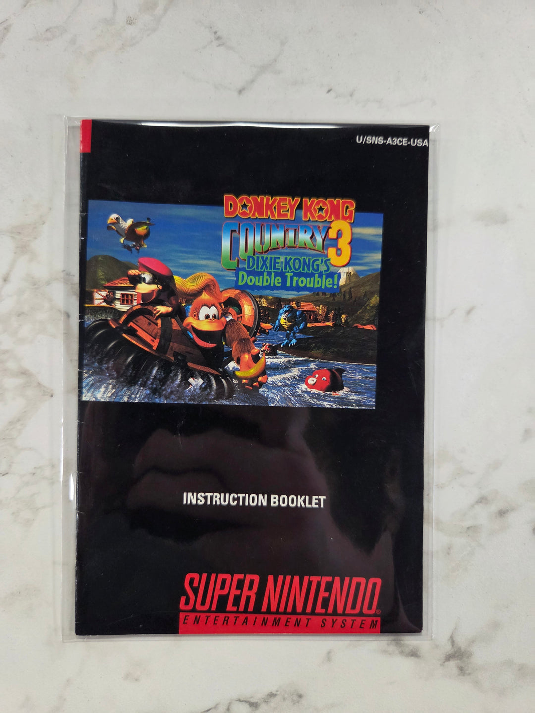 Donkey Kong Country 3 - SNES MANUAL ONLY MO102626