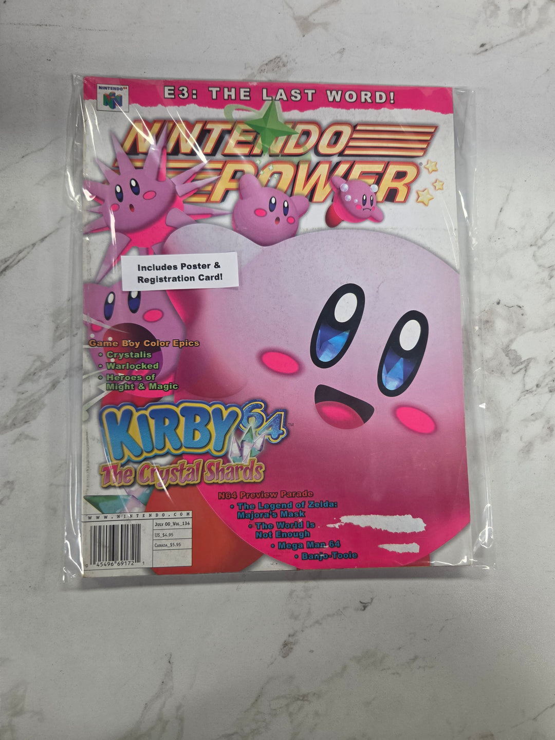 Nintendo Power [Volume 134] Kirby 64: The Crystal Shards NP102026