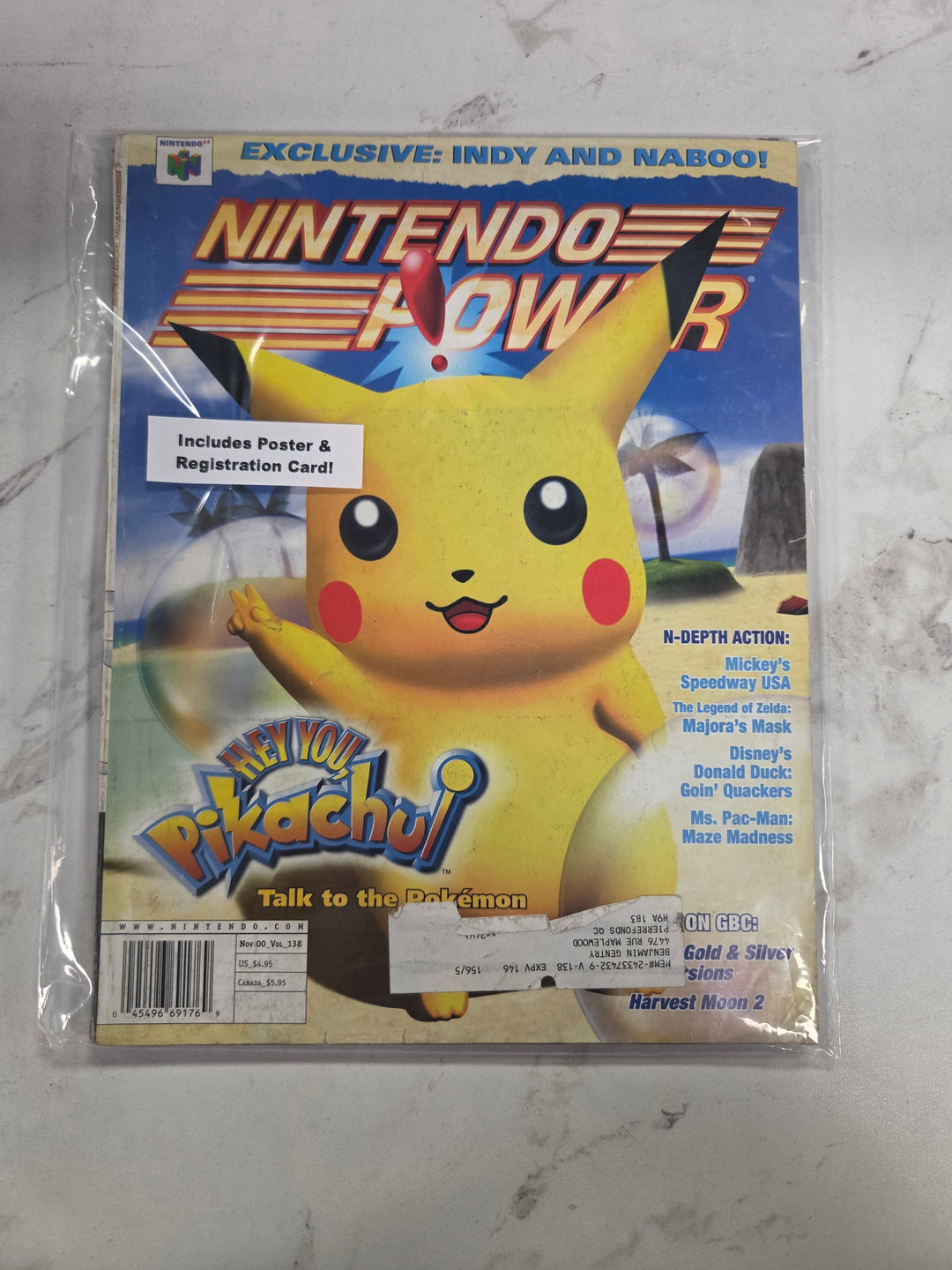 Nintendo Power [Volume 138] Hey You, Pikachu! NP102026