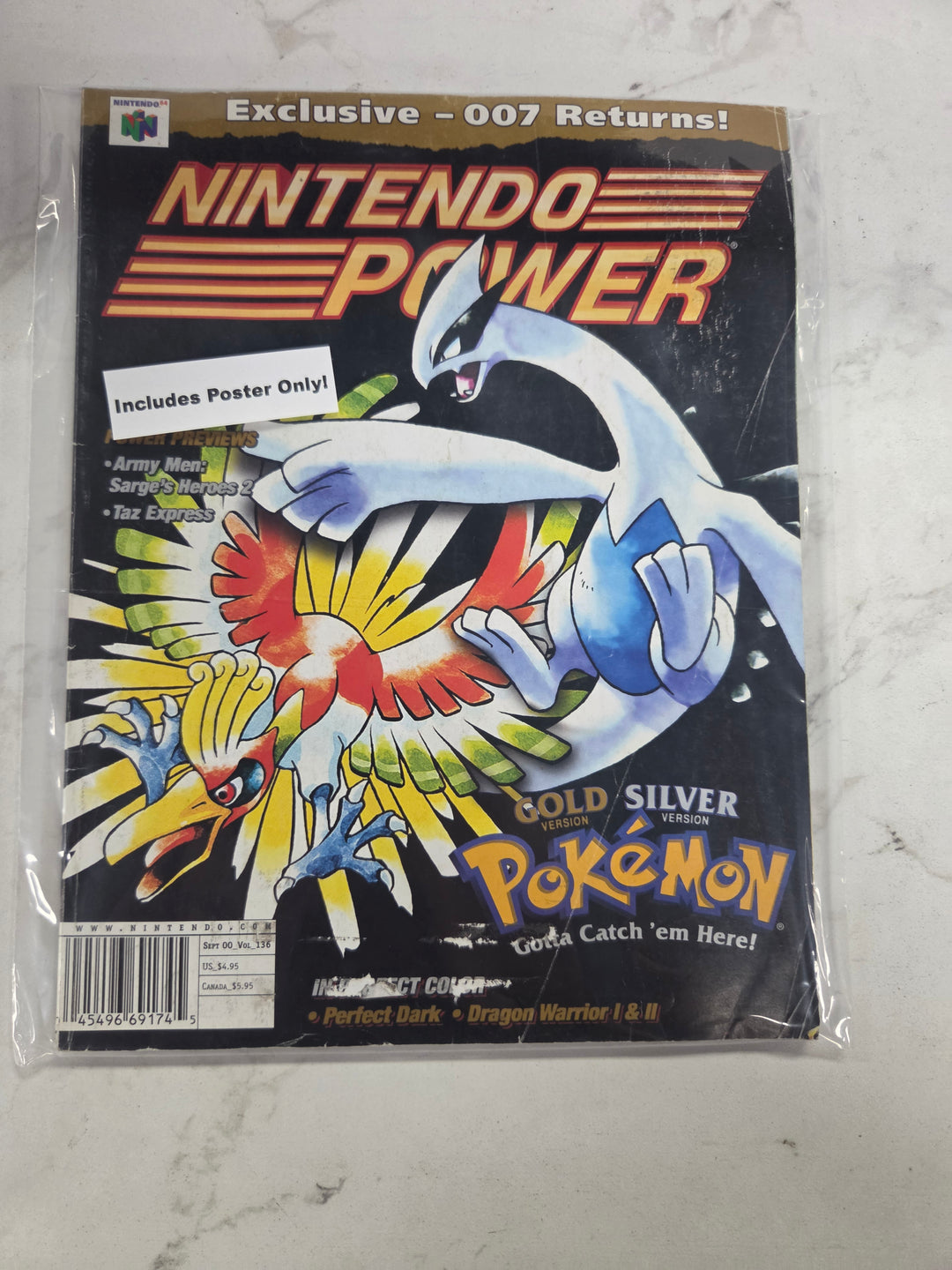 Nintendo Power [Volume 136] Pokemon Gold & Silver NP102026