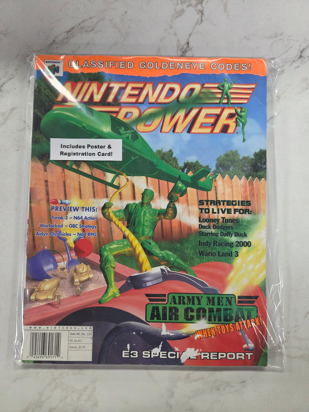 Nintendo Power [Volume 133] Army Men Air Combat NP102026
