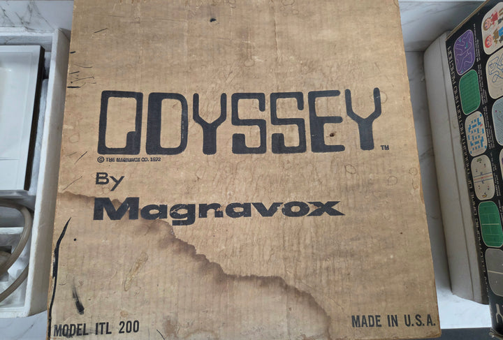 Magnavox Odyssey Console (UNTESTED/Non-Complete/Worn Box) CON102226