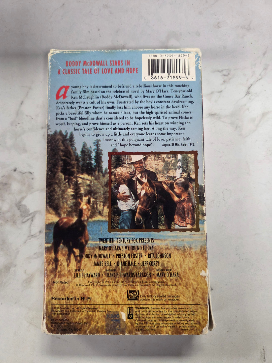 My Friend Flicka - VHS PM102226