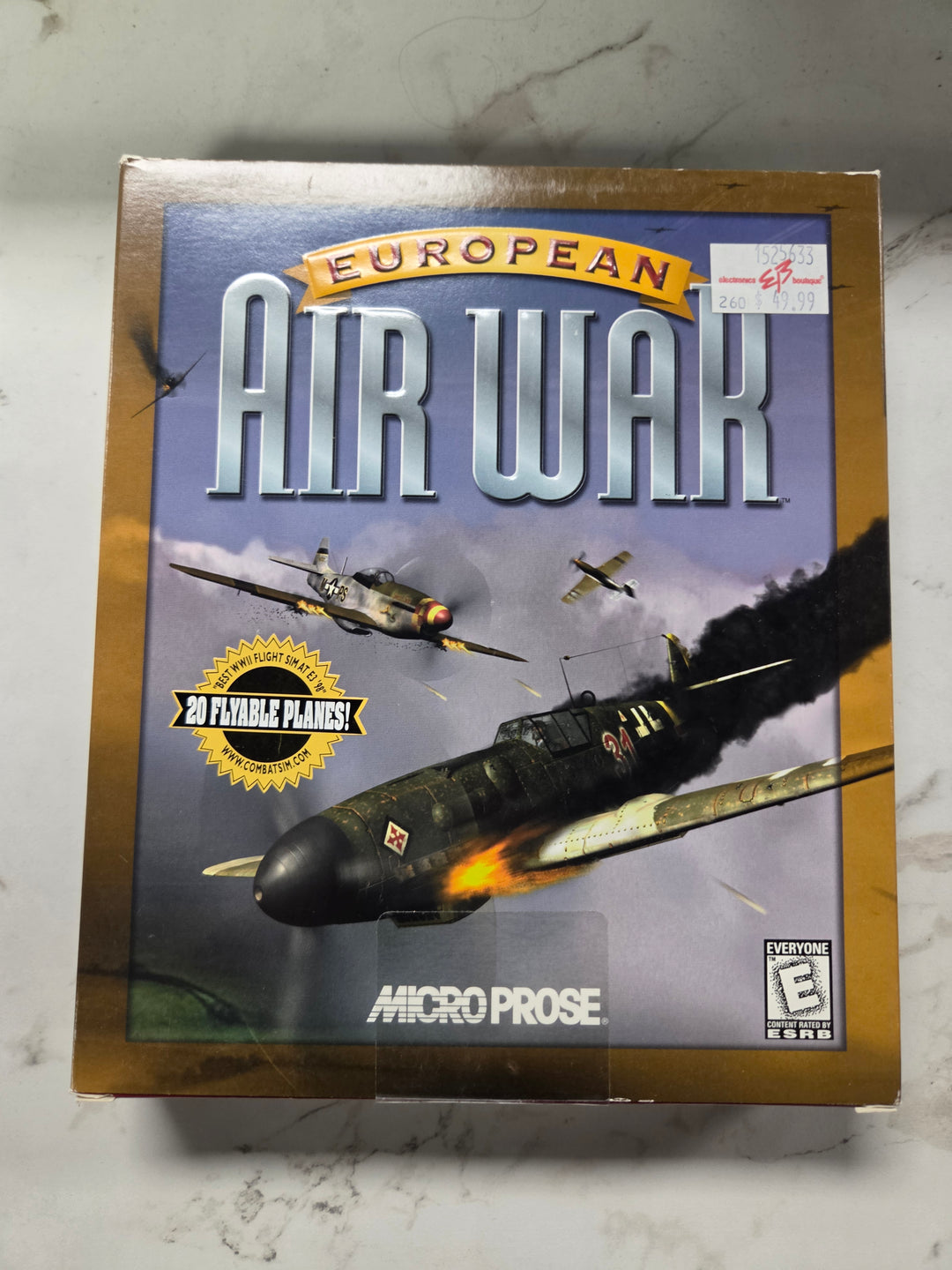 European Air War - PC CD-ROM PC102426