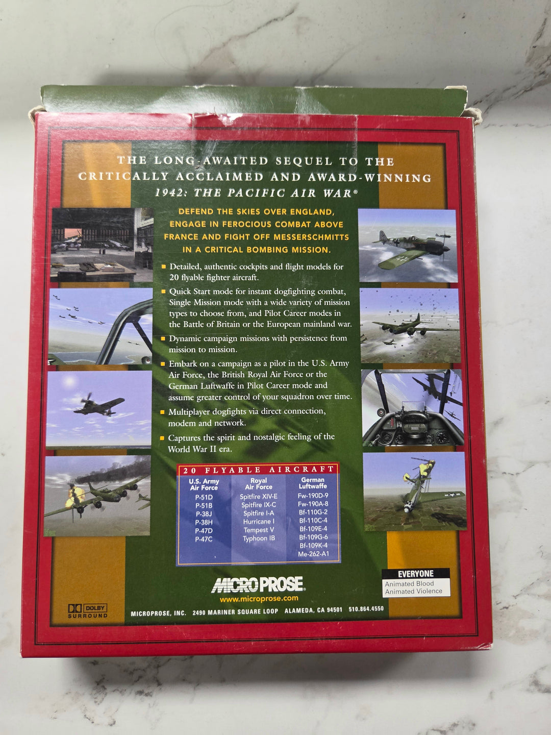 European Air War - PC CD-ROM PC102426