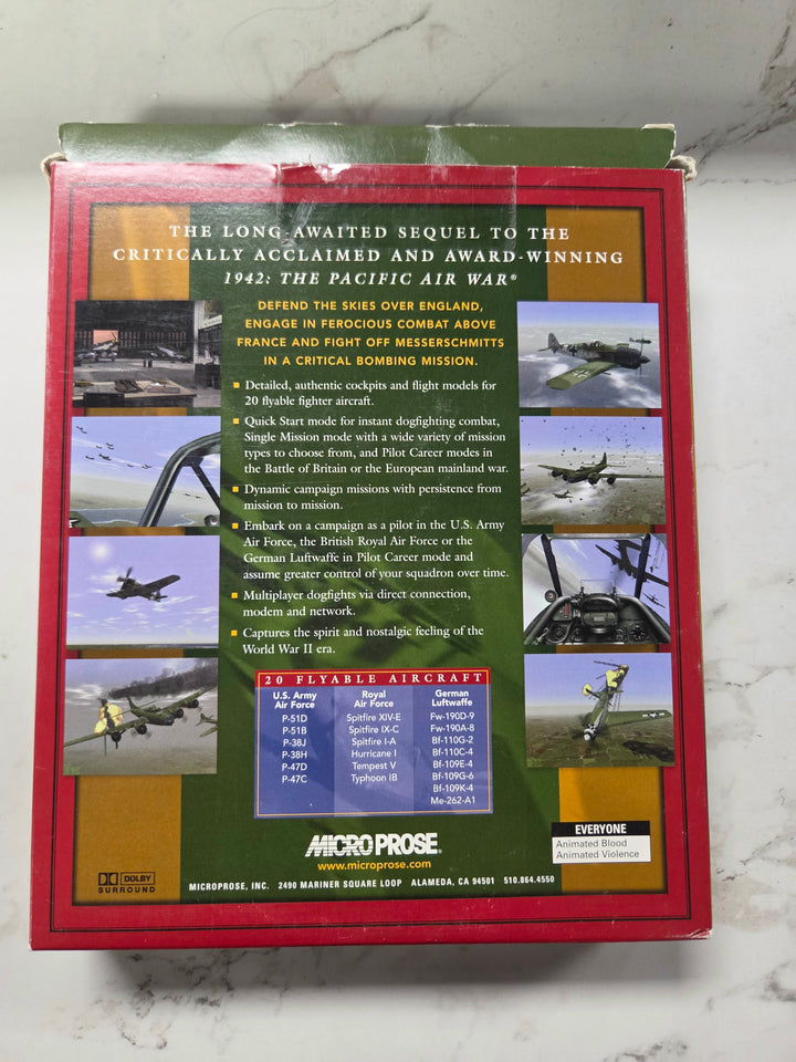 European Air War - PC CD-ROM PC102426