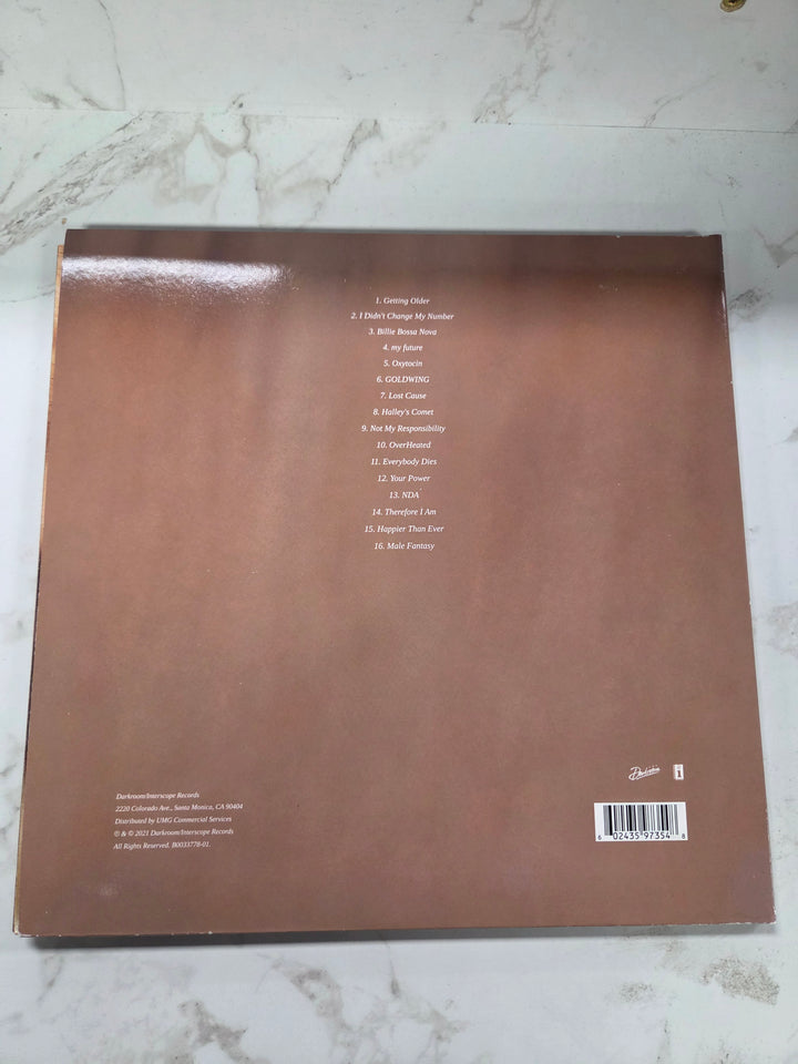 Billie Eilish ‎– Happier Than Ever (2021 U.S. Pressing) Very Good Plus VR102426
