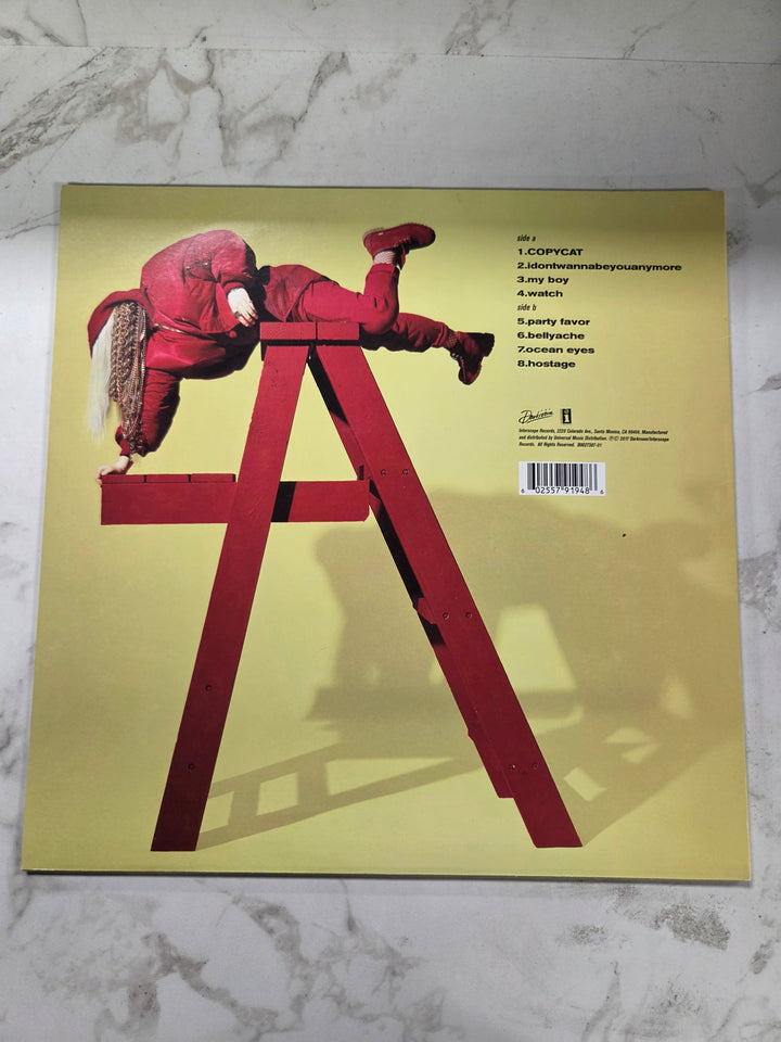 Billie Eilish ‎– Don't Smile At Me (U.S. 2017 Red/Yellow Pressing) Very Good Plus VR102426