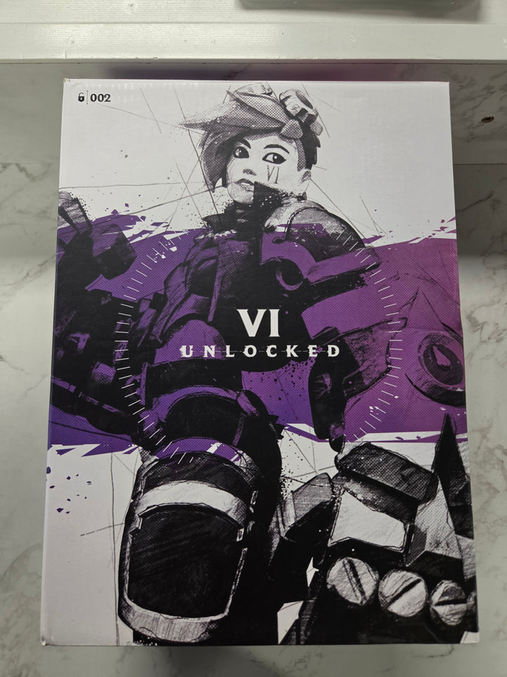 Official Boxed League of Legends VI: The Piltover Enforcer Statue Figure UT102426