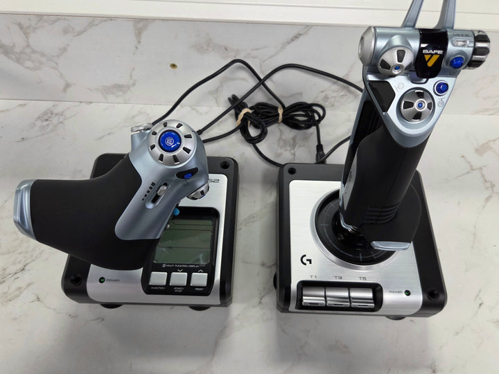 Logitech G Saitek X52 Hotas Throttle & Flight Stick Controller for PC UA102826