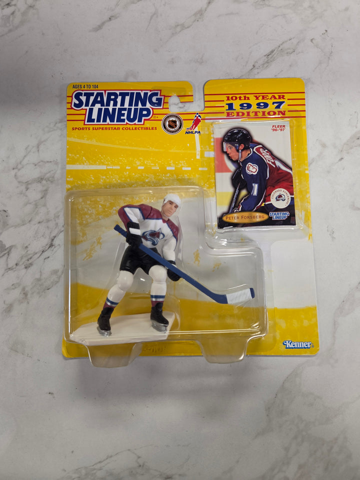 NEW Starting Lineup: 1997 NHL Colorado Avalanche - Peter Forsberg Figure NT102926