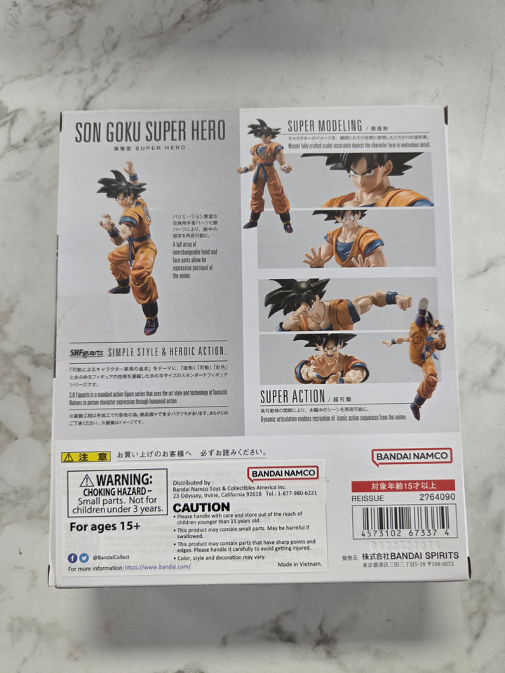 S.H.Figuarts - Dragon Ball: Son Goku Super Hero Figure UT102926