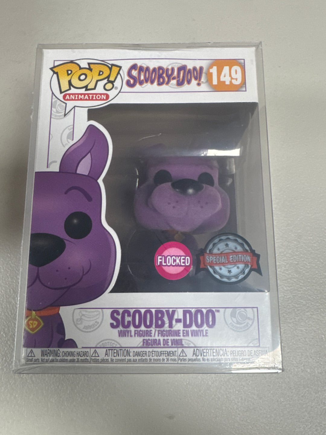 Funko Pop! Scooby-Doo #149 Purple Flocked Special Edition FP72826