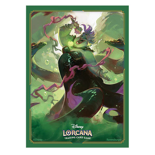 Card Sleeves: Disney  Lorcana- Archazia's Island- Ursula (65ct) MD51326