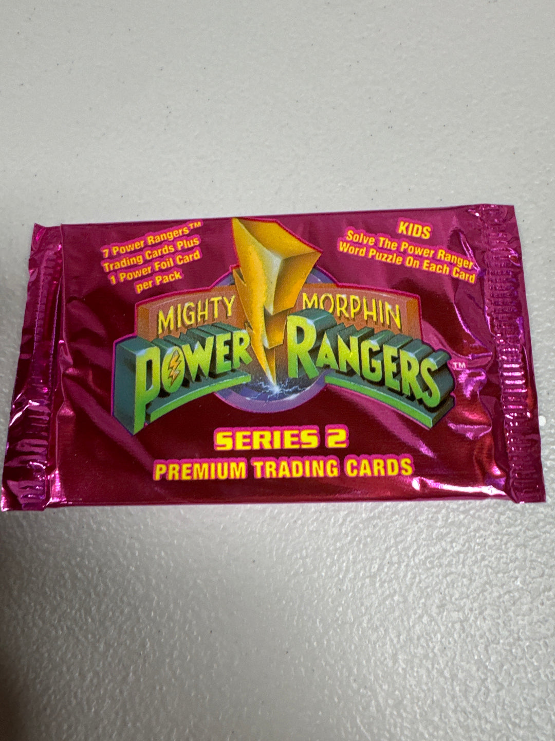 Mighty Morphin Power Rangers Series 2 Trading Card Pack MD52126
