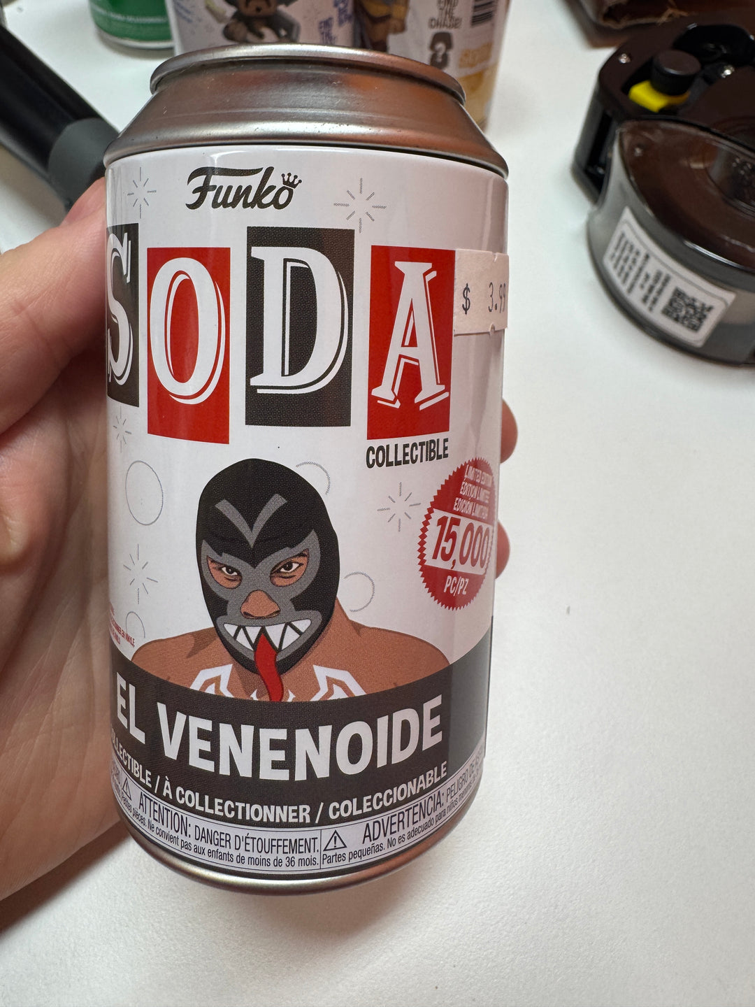 Funko Soda - Marvel El Venenoide -Opened MD31326
