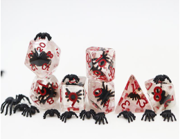 Black Widow RPG Dice Set - NE043026