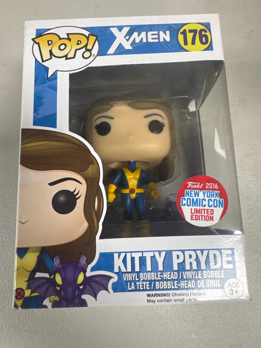 Funko Pop! Kitty Pryde #176 New York Comic Con X-Men FP101326