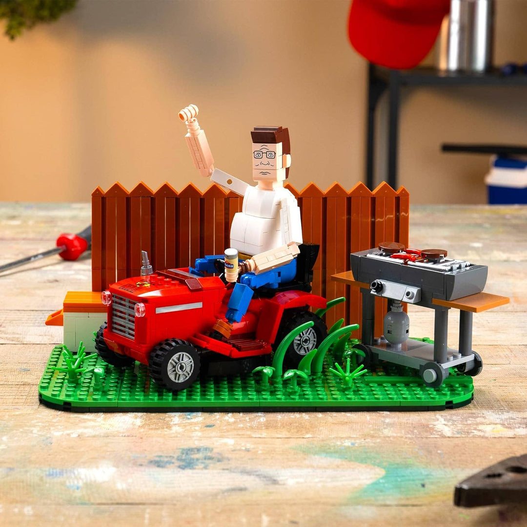 King of The Hill Hank Hill’s Backyard Building Block Set NE33126