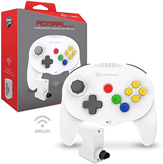 Admiral Bluetooth N64 Controller NEW (CHOOSE COLOR)